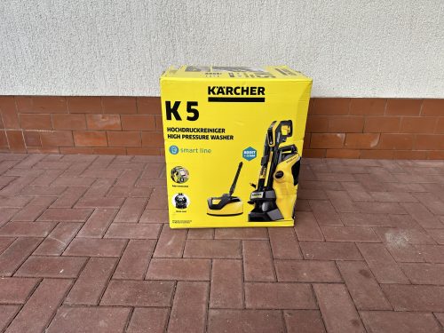 Kärcher K5 Hochdruckreiniger Verpackung von vorne