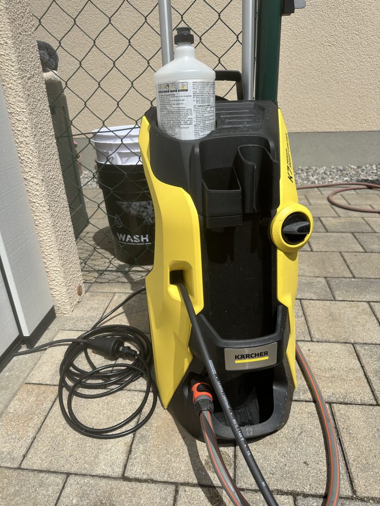 Kärcher K7 Hochdruckreiniger fertig montiert