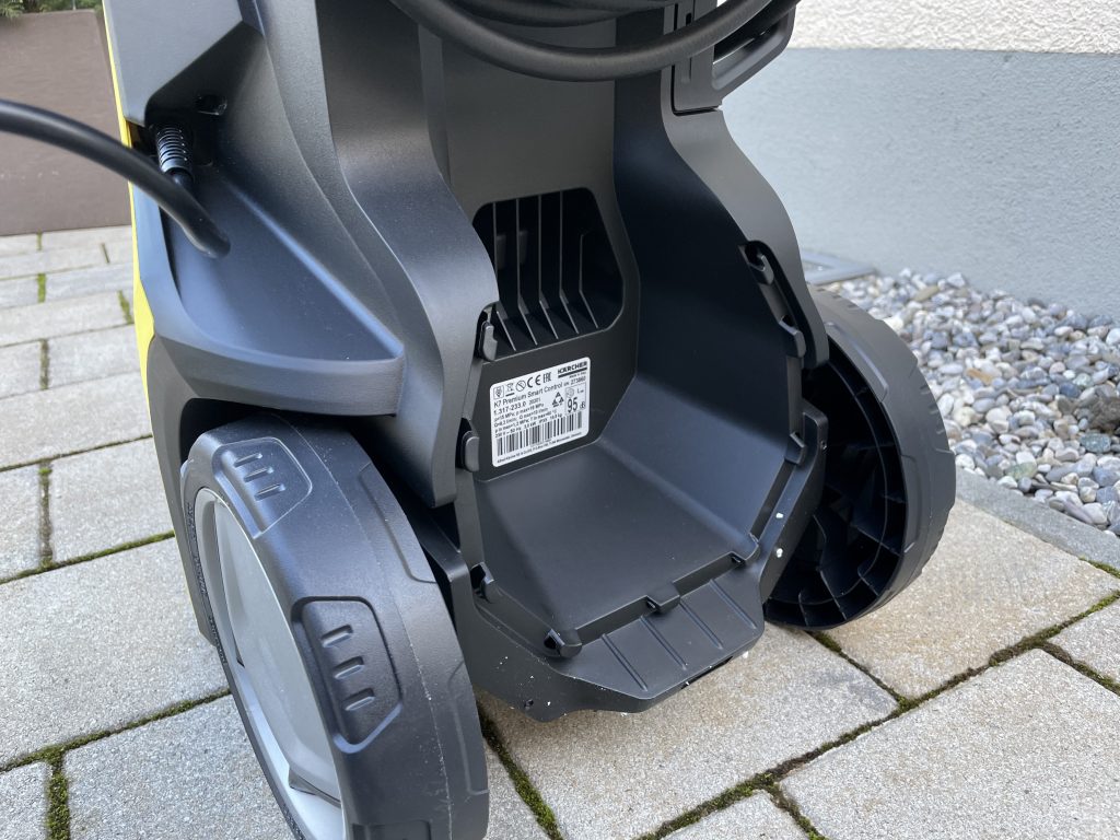Kärcher K7 Hochdruckreiniger von hinten ohne Netz