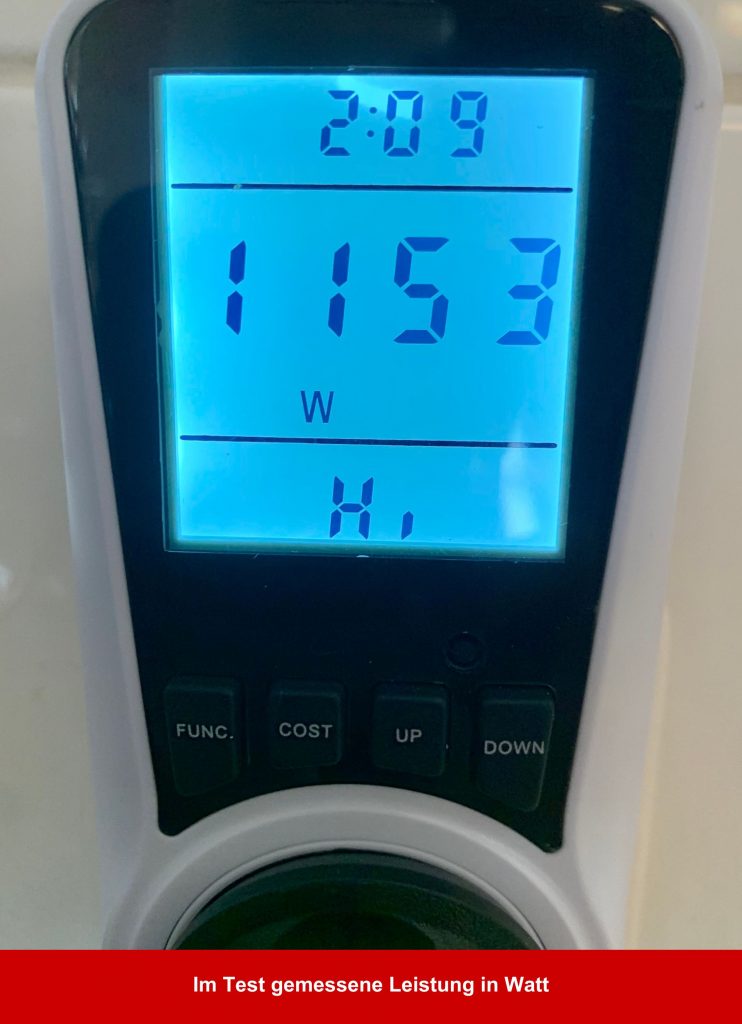 Kärcher SC 1 EasyFix Handdampfreiniger Leistung in Watt