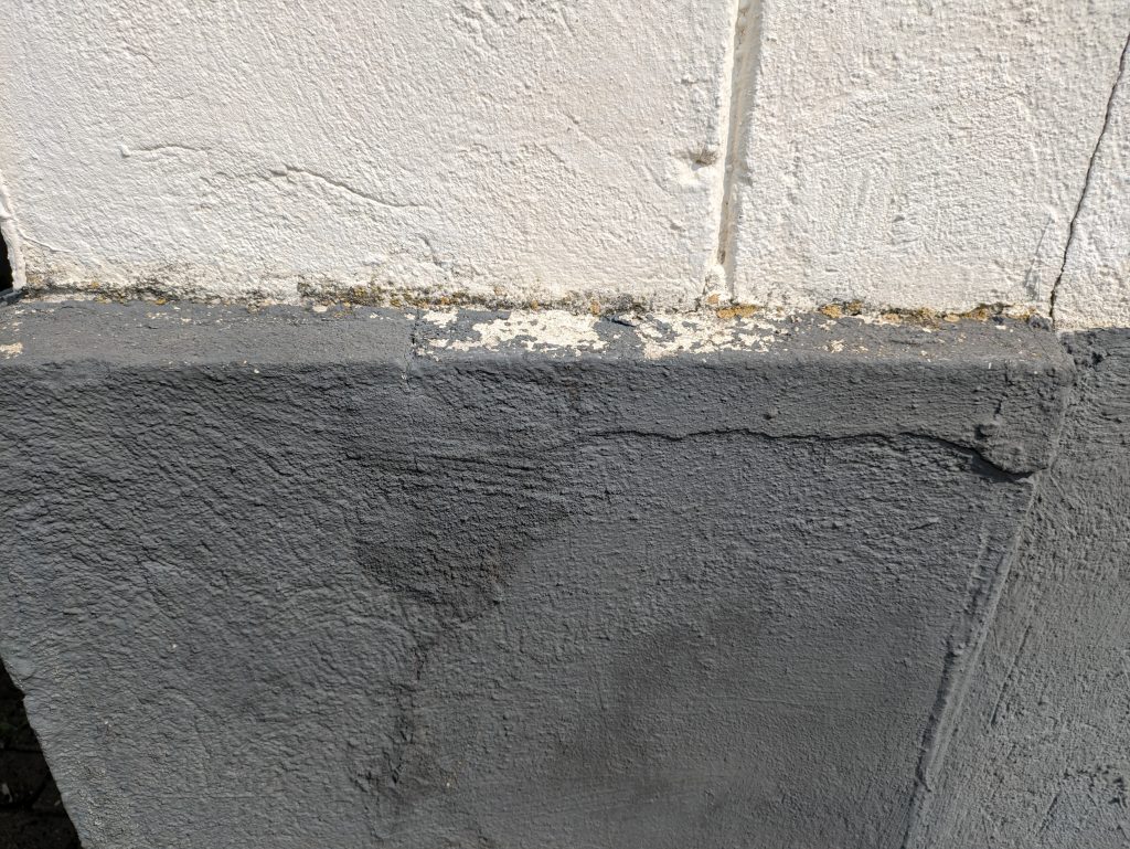Kränzle K 1050 TS Hochdruckreiniger Fassade vor der Reinigung