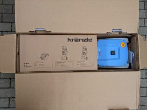 Kränzle K 1050 TS Hochdruckreiniger Verpackung geöffnet