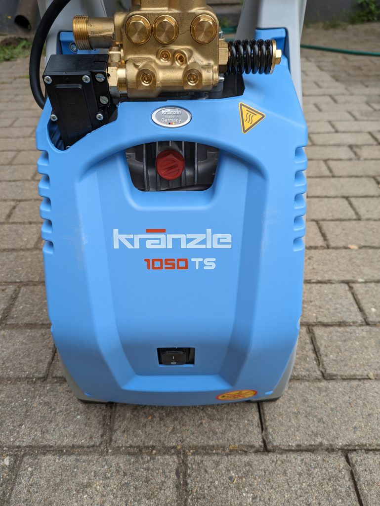 Kränzle K 1050 TS Hochdruckreiniger von vorne Nahansicht