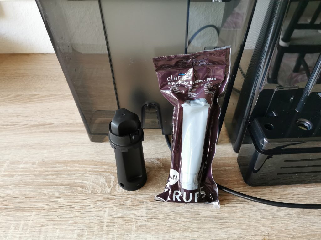 Krups Intuition Experience Plus Kaffeevollautomat Wasserfilter Detail