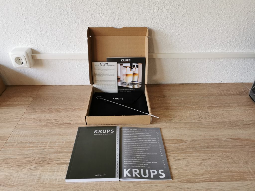 Krups Intuition Experience Plus Kaffeevollautomat Zubehör
