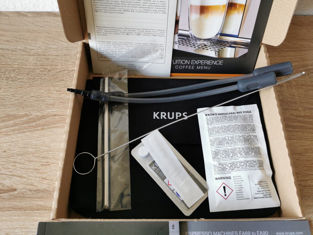 Krups Intuition Experience Plus Kaffeevollautomat Zubehör Detail