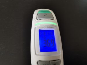 Medisana TM750 Fieberthermometer Messung 1