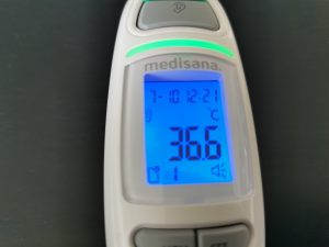 Medisana TM750 Fieberthermometer Messung 5