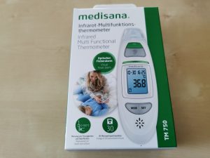 Medisana TM750 Fieberthermometer Verpackung vorn