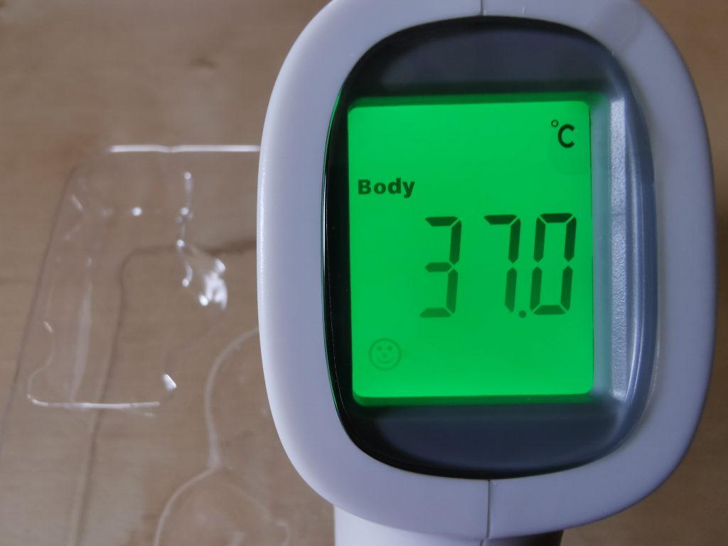 Medisana TMA79 Fieberthermometer Display beleuchtet