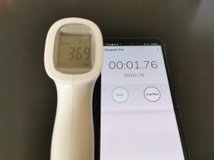 Medisana TMA79 Fieberthermometer Messdauer