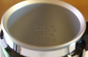 Melitta cremio Milchaufschäumer Messskala