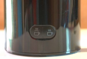 Melitta cremio Milchaufschäumer Tasten