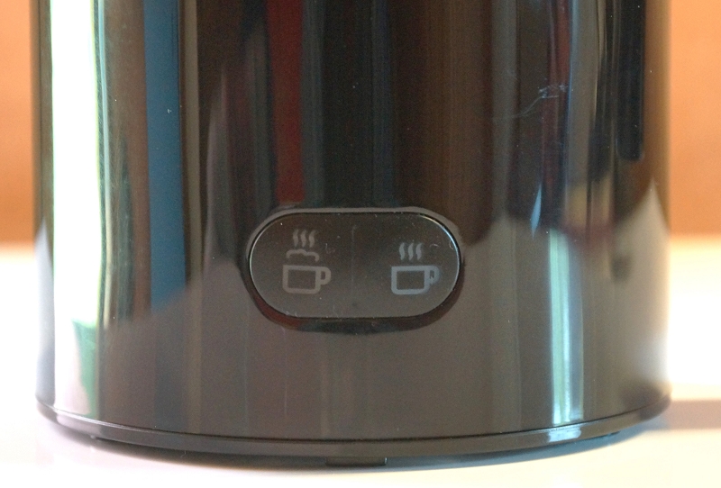 Melitta cremio Milchaufschäumer Tasten
