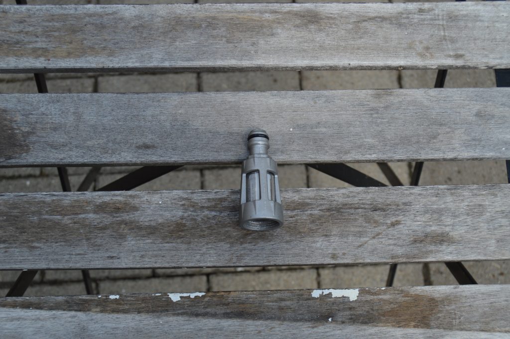 Metallischer Filter des Bosch AdvancedAquatak 160 Hochdruckreinigers