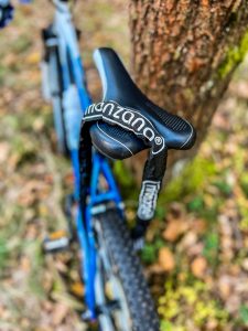 Fahrradschloss am Fahrrad angeschlossen