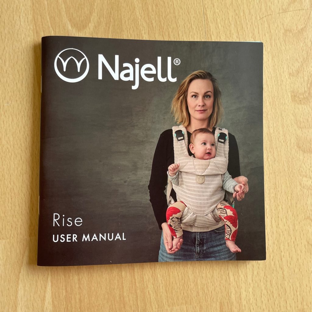 Najell Rise Babytrage Anleitung