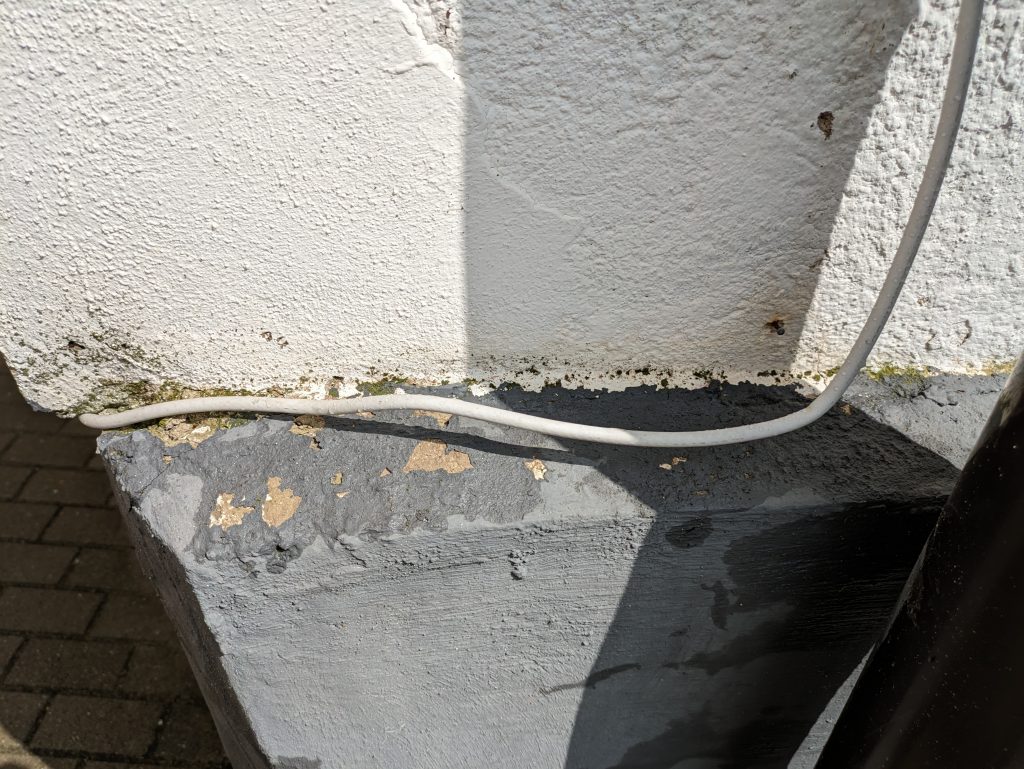 Nilfisk E 145.4-9 X-TRA PAD Hochdruckreiniger Fassade nach der Reinigung