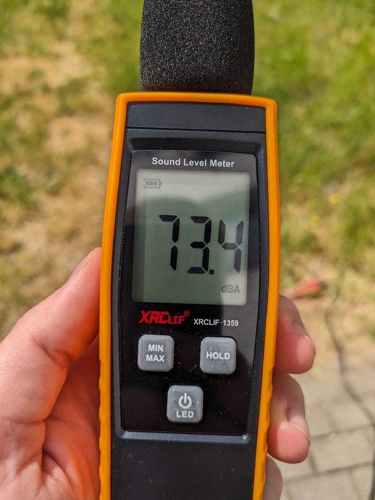 Nilfisk E 145.4-9 X-TRA PAD Hochdruckreiniger Messergebnis Lautstärke