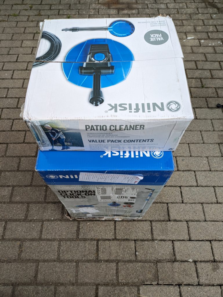 Nilfisk E 145.4-9 X-TRA PAD Hochdruckreiniger Verpackungen getrennt
