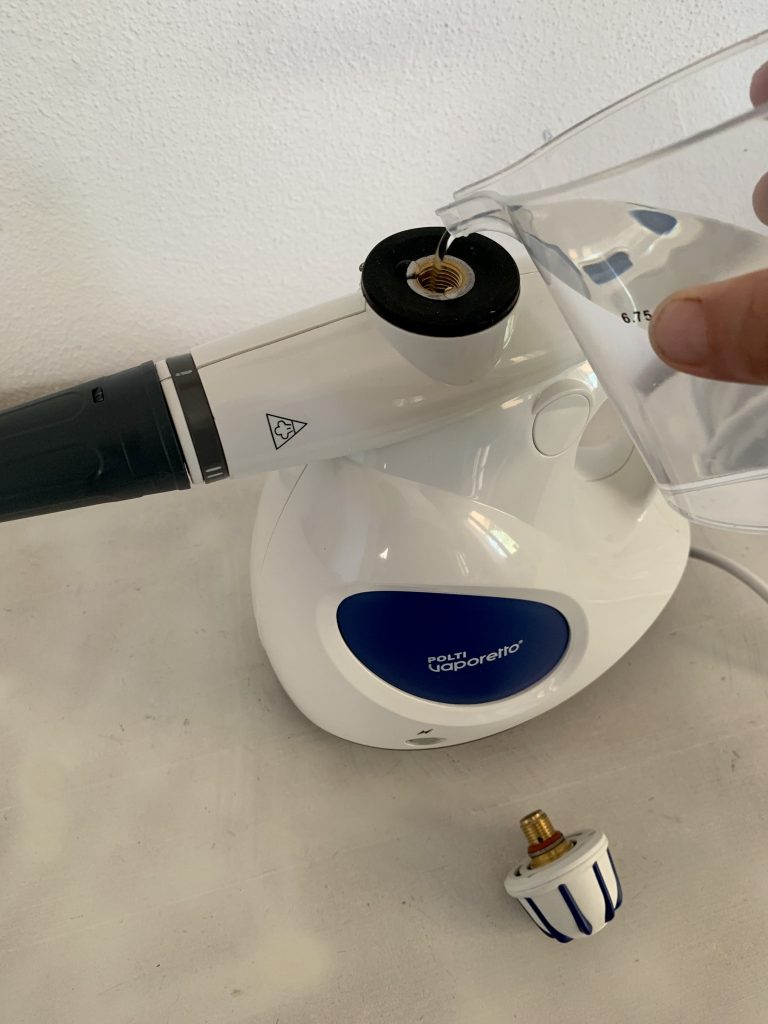 POLTI FIRST PGEU0011 Handdampfreiniger Befüllung mit Wasser