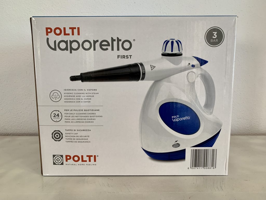 POLTI FIRST PGEU0011 Handdampfreiniger Verpackung
