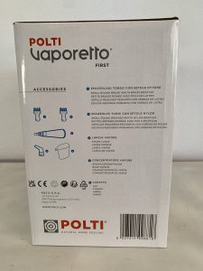 POLTI FIRST PGEU0011 Handdampfreiniger Verpackung von der Seite 1
