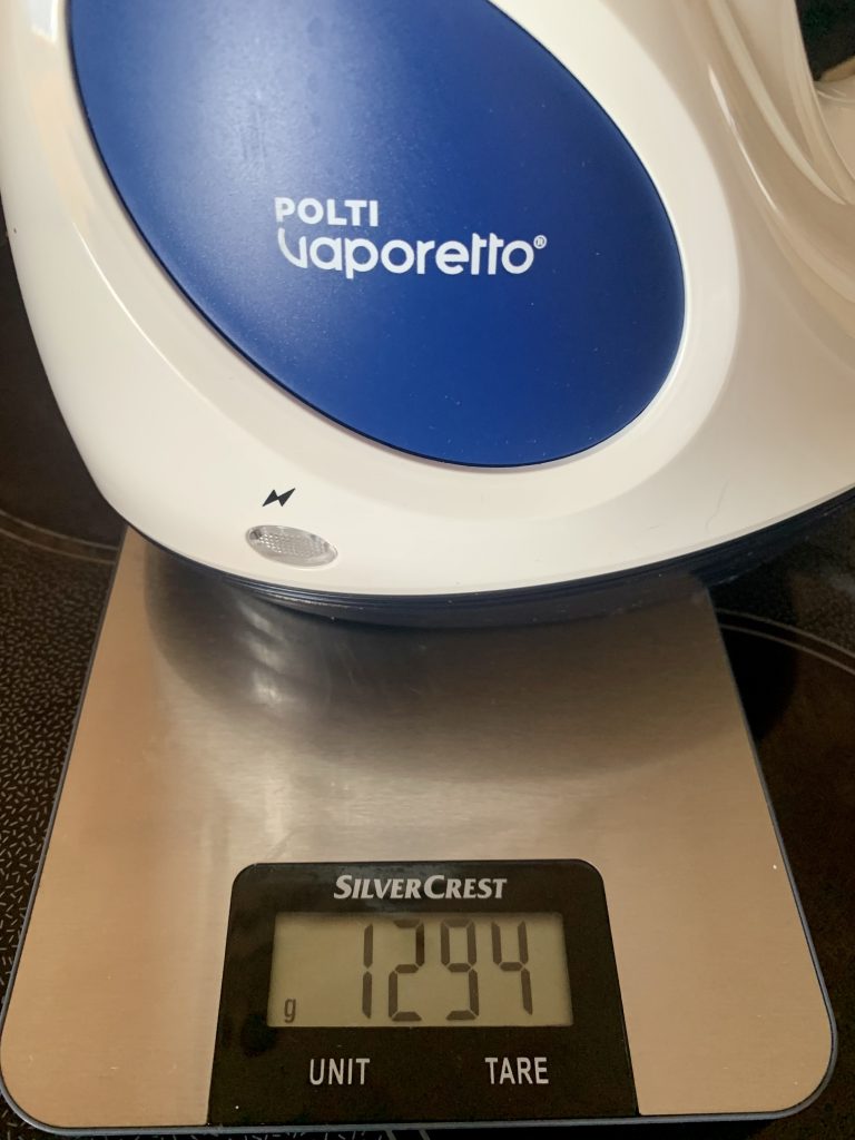 POLTI VAPORETTO FIRST PGEU0011 Handdampfreiniger Gewicht