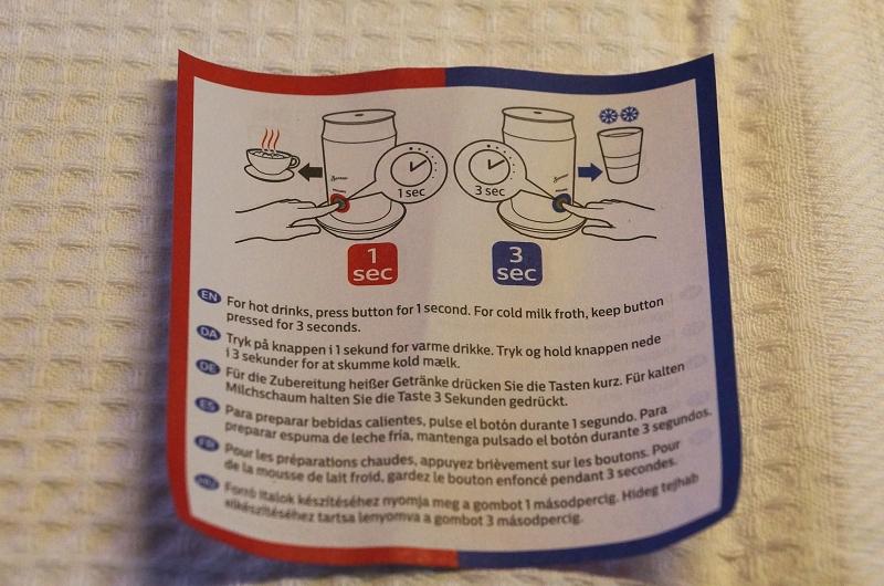 Philips SENSEO Milk Twister Erklärung Bedienung