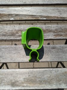 Pistolen- und Lanzenhalterung des AGT Professional ZX 7340 675 Hochdruckreinigers