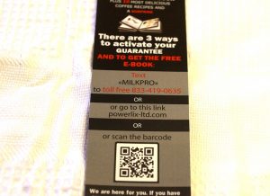 PowerLix MilkPro Milchaufschäumer gratis eBook