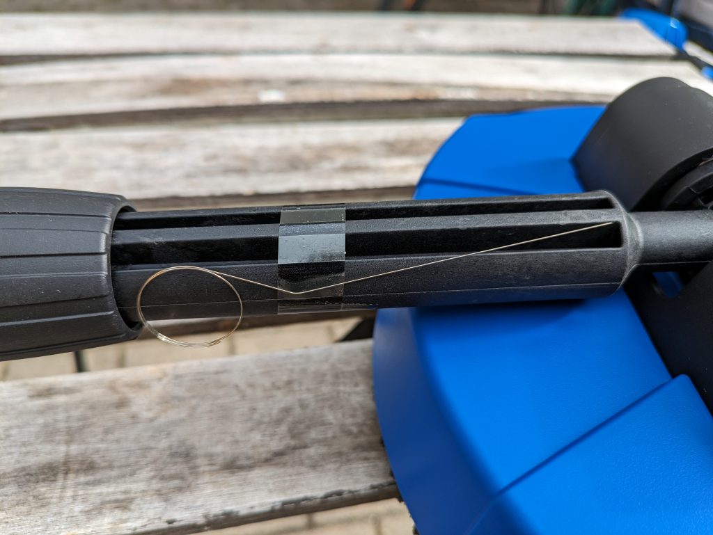 Reinigungsnadel der Drehbürste des Nilfisk E 145.4-9 X-TRA PAD Hochdruckreinigers