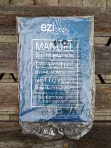 Reinigungsnadel des Eziclean® Hydroforce 165 Hochdruckreinigers in der Bedienungsanleitung