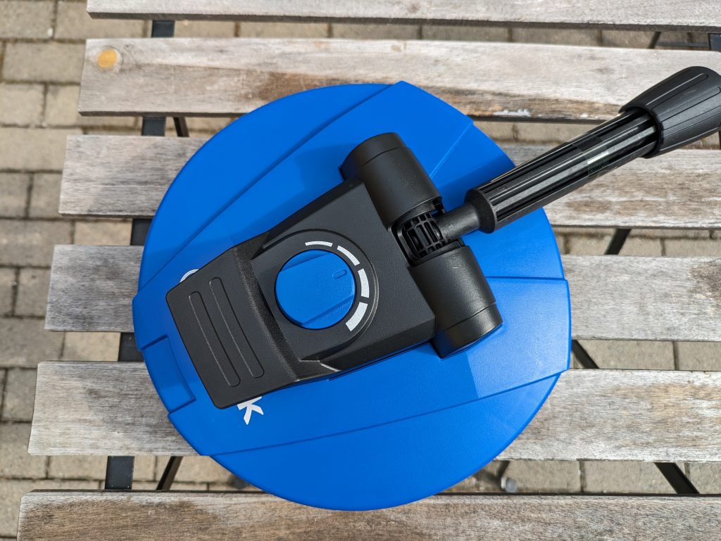 Rückseite der Drehbürste des Nilfisk E 145.4-9 X-TRA PAD Hochdruckreinigers