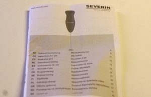 SEVERIN SM 3590 Bedienungsanleitung