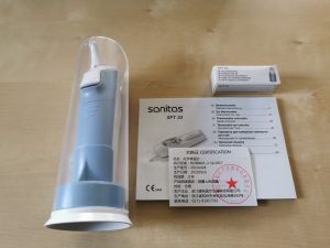 Sanitas SFT53 Fieberthermometer Lieferumfang