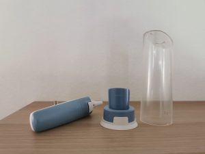 Sanitas SFT53 Fieberthermometer Ständer und Abdeckung