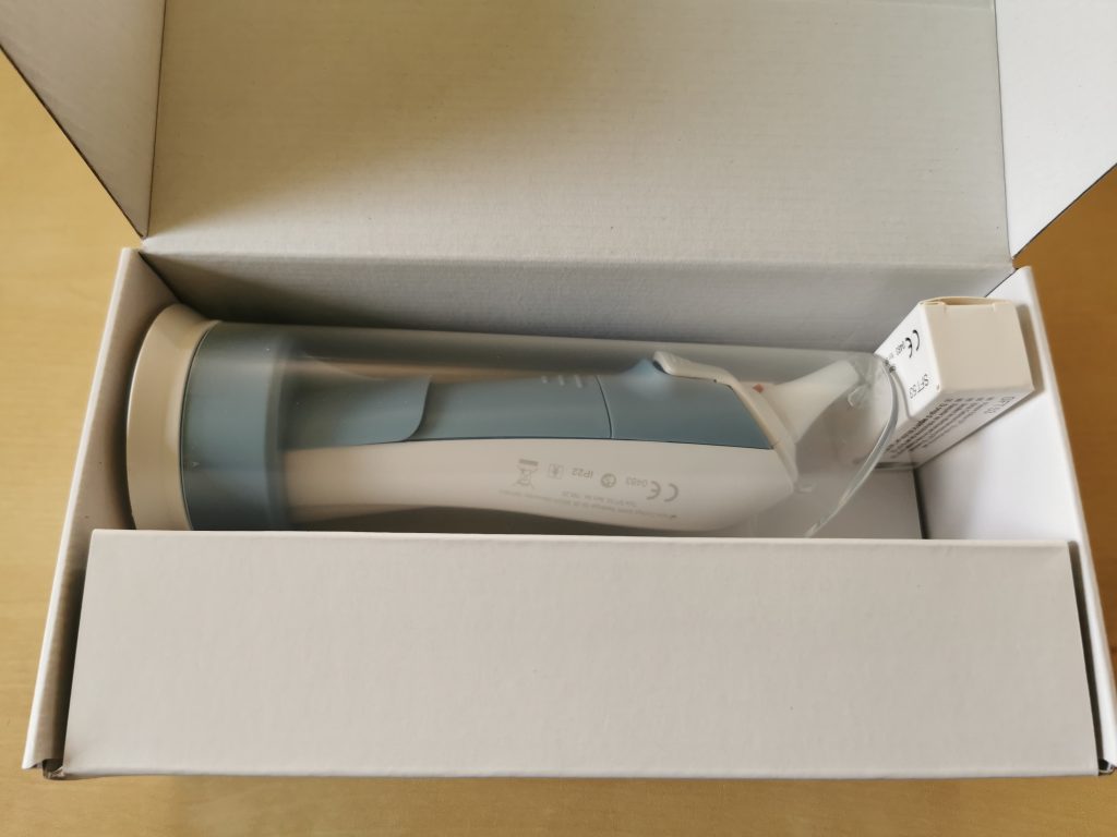 Sanitas SFT53 Fieberthermometer auspacken