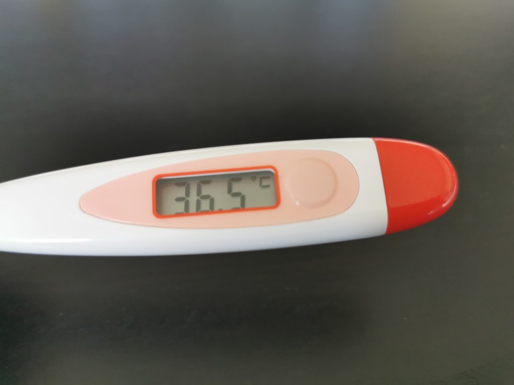 Scala SC 17 Fieberthermometer Messung 3