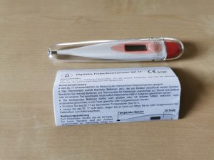 Scala SC 17 Fieberthermometer ausgepackt