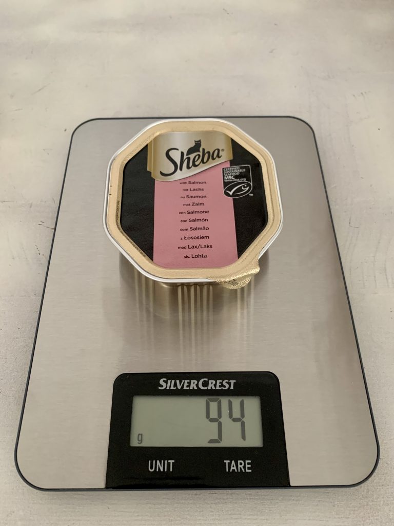 Sheba Sauce Lover Katzenfutter Lachs Gewicht mit Schale