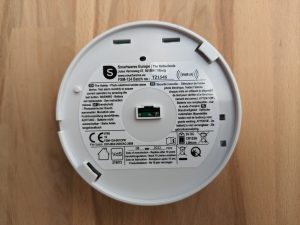 Smartware FSM 124 Rauchmelder von hinten
