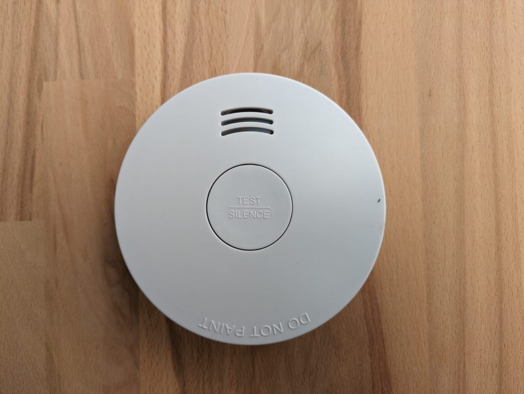 Smartware FSM 124 Rauchmelder von vorne
