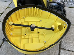 Unterseite des Terrassenreinigers des Kärcher K7 Hochdruckreinigers