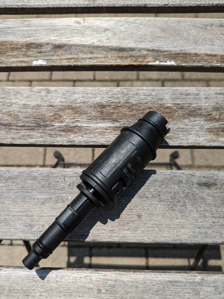 Verstellbare Düse des AGT Professional ZX 7340 675 Hochdruckreinigers