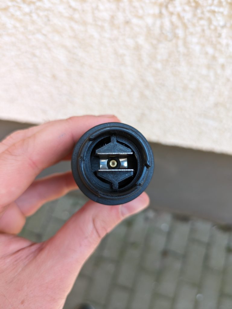 Verstellbare Düse des AGT Professional ZX 7340 675 Hochdruckreinigers Nahansicht