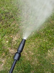 Verstellbare Düse des Eziclean® Hydroforce 165 Hochdruckreinigers Flachstrahl