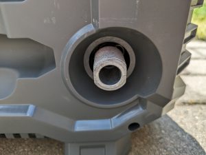 Wasseranschluss des AGT Professional ZX 7340 675 Hochdruckreinigers
