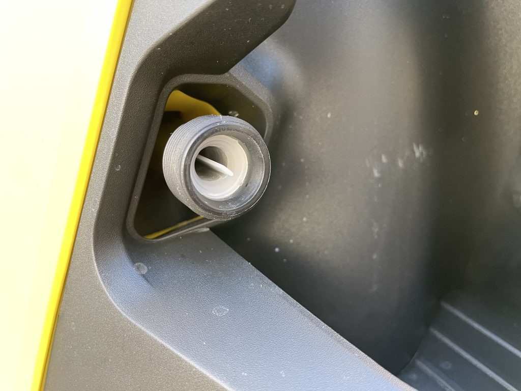 Wasserschlauchanschluss des Kärcher K7 Hochdruckreinigers