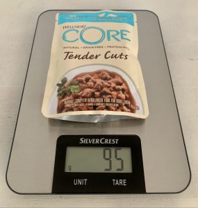 Wellness CORE Tender Cuts Chicken Selection Multipack Katzenfutter Gewicht Beutel mit Inhalt Huhn und Lachs